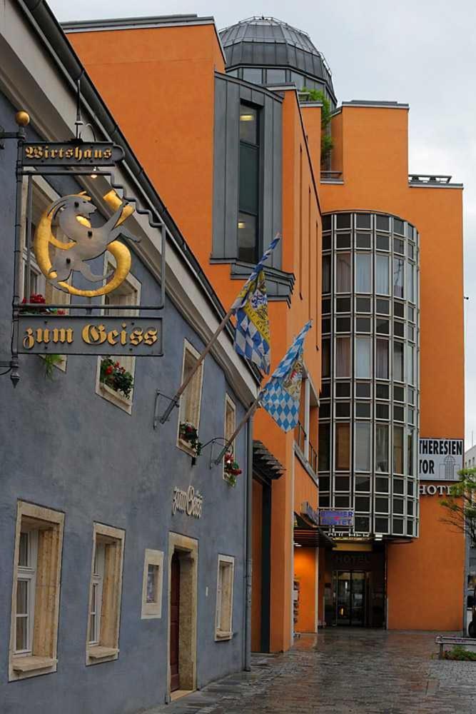 Hotel Theresientor Щраубинг Екстериор снимка